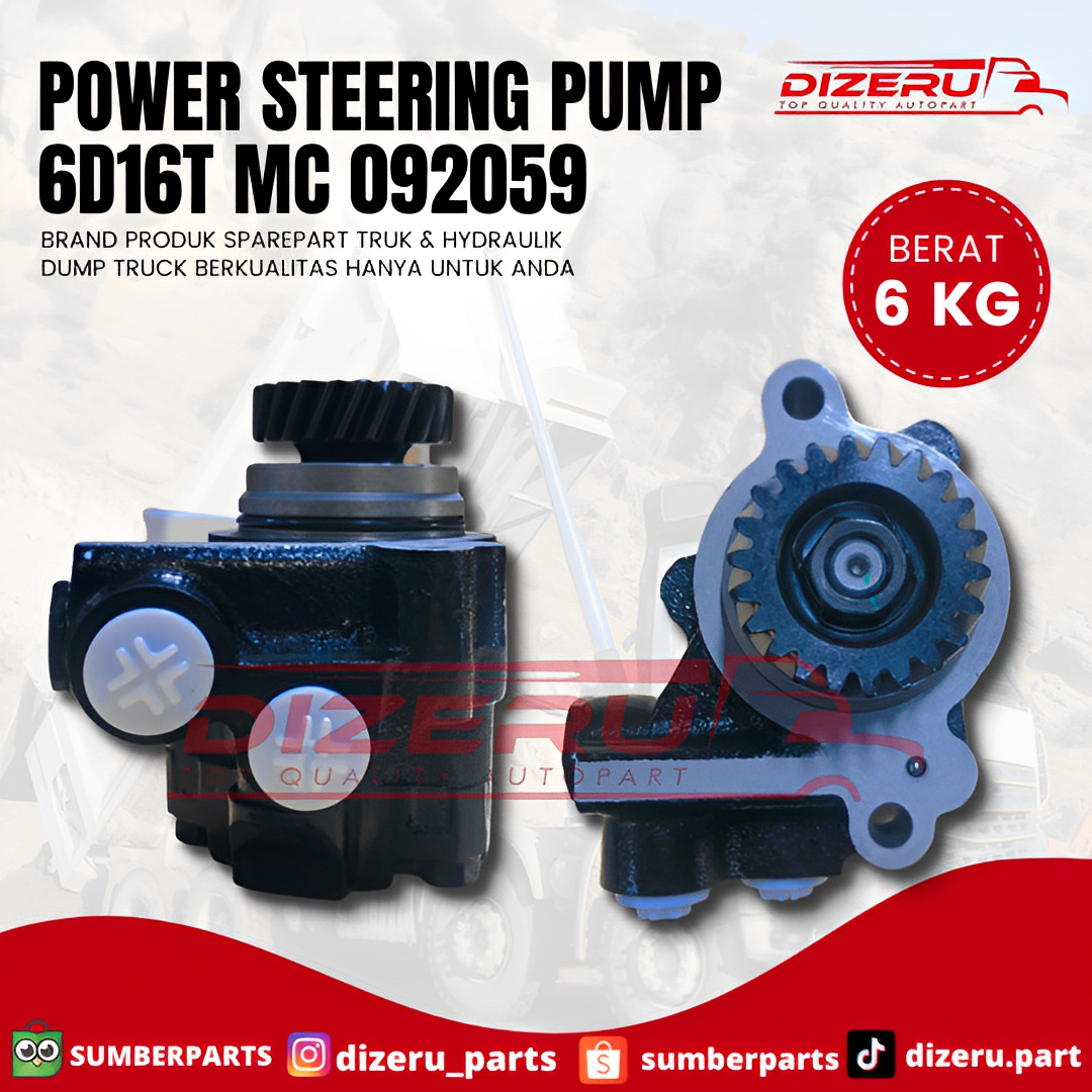 Power Steering Pump 6D16T MC 092059